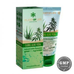 CREMA CANNA ALOE VERA 0,5% CBD SKINCARE 50ML
