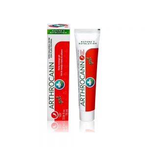 Arthrocann Gel Efecto Calor, a base de Cannabis y Plata Coloidal