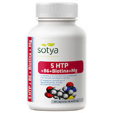 Triptofano 5HTP+B6+Biotina+Mg